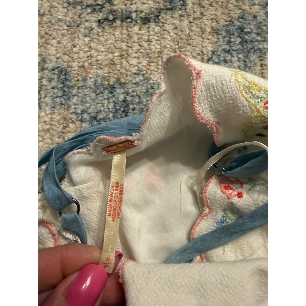 Free People This And That Embroidered Midi Dress S Excellent Condition - Picture 5 of 8